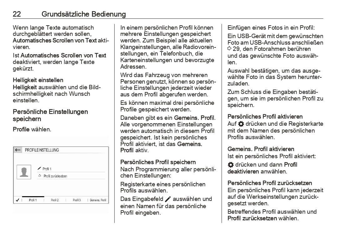 2020-2023 Opel Mokka / Mokka-e Infotainment Manual | German