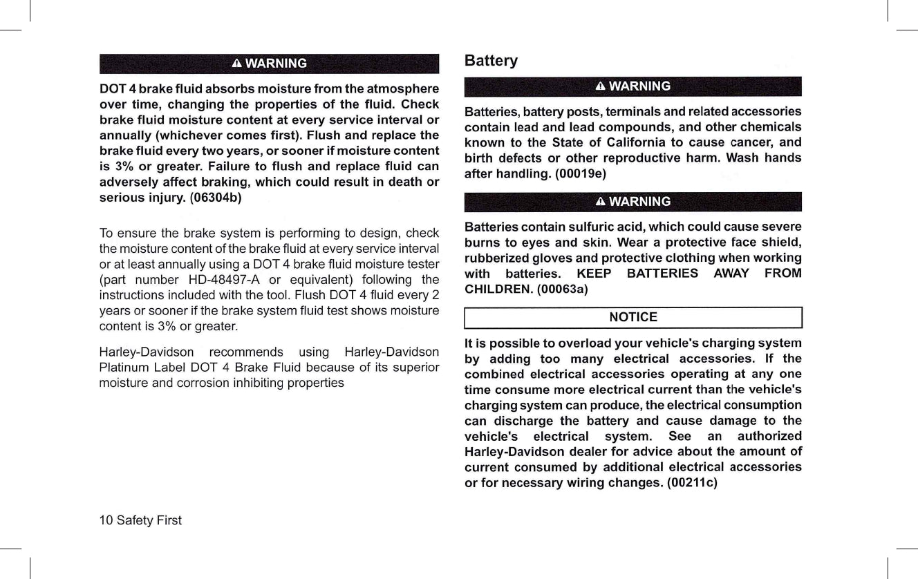 2019 Harley-Davidson Softail Owner's Manual | English