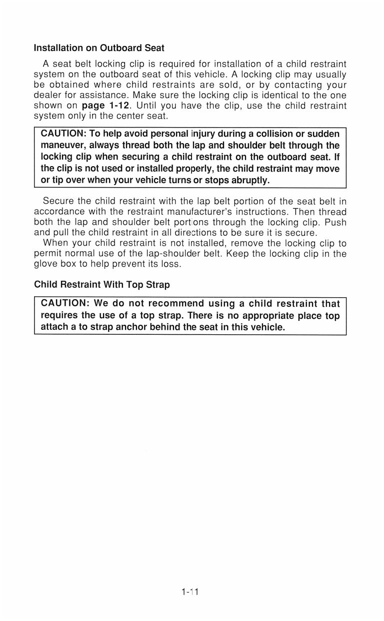 2000 Isuzu NPR Gas Owner's Manual | English