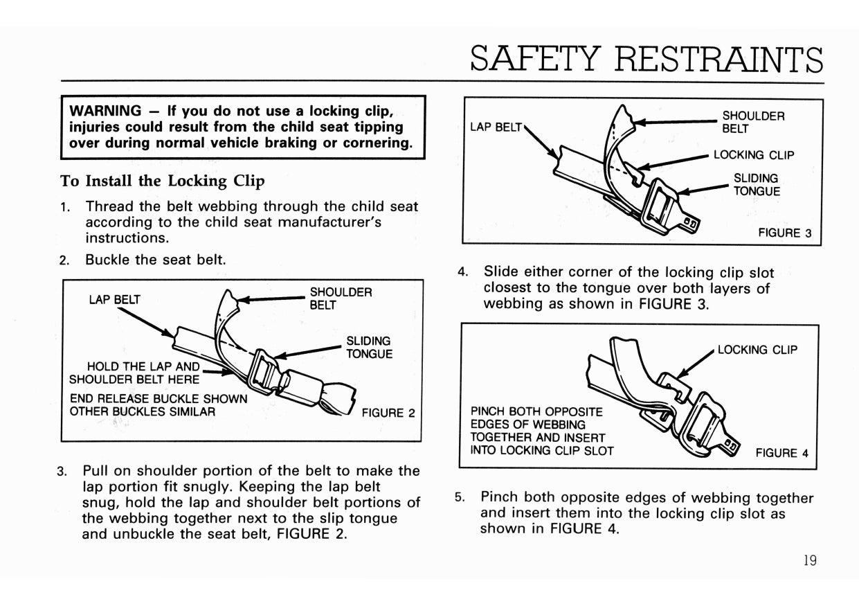 1994 Ford F Series Diesel/B Series Diesel Owner's Manual | English