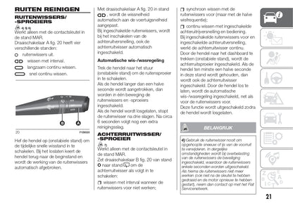 2016 Fiat Panda Gebruikershandleiding | Nederlands