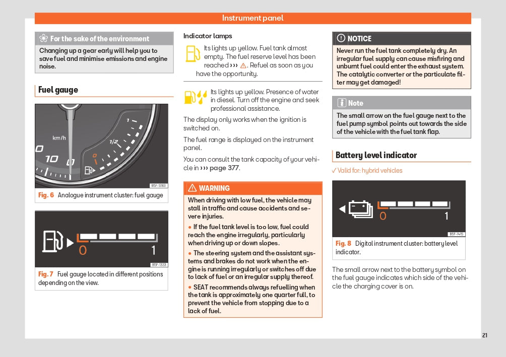 2023-2024 Seat Leon/Leon Sportstourer Owner's Manual | English