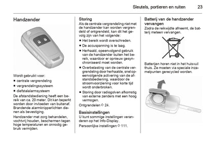 2015 Opel Corsa Gebruikershandleiding | Nederlands