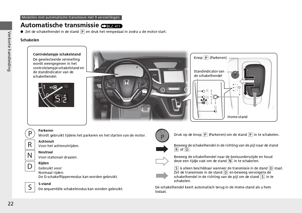 2013 Honda CR-V Owner's Manual | Dutch