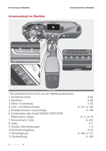 2021-2022 Kia Ceed Owner's Manual | German