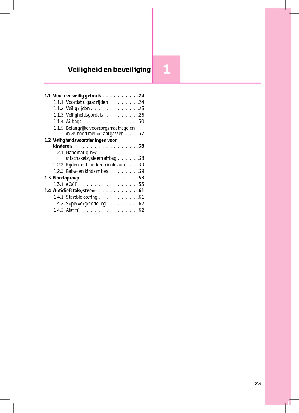 2024 Toyota C-HR Plug-in-Hybrid Owner's Manual | Dutch