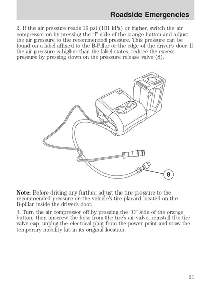 2007 Ford Shelby GT500 Owner's Manual | English