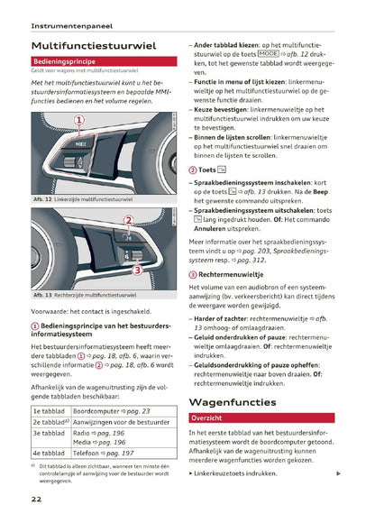 2018 Audi A5/A5 Cabriolet Owner's Manual | Dutch