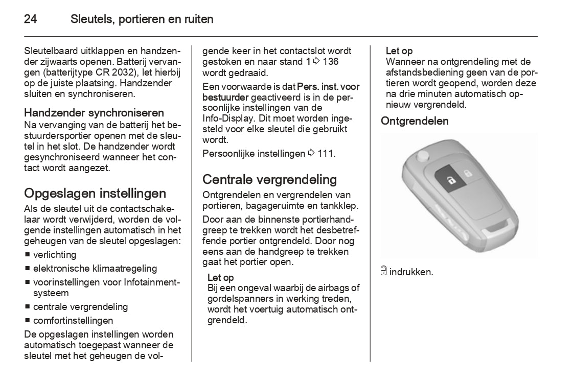 2015 Opel Corsa Gebruikershandleiding | Nederlands