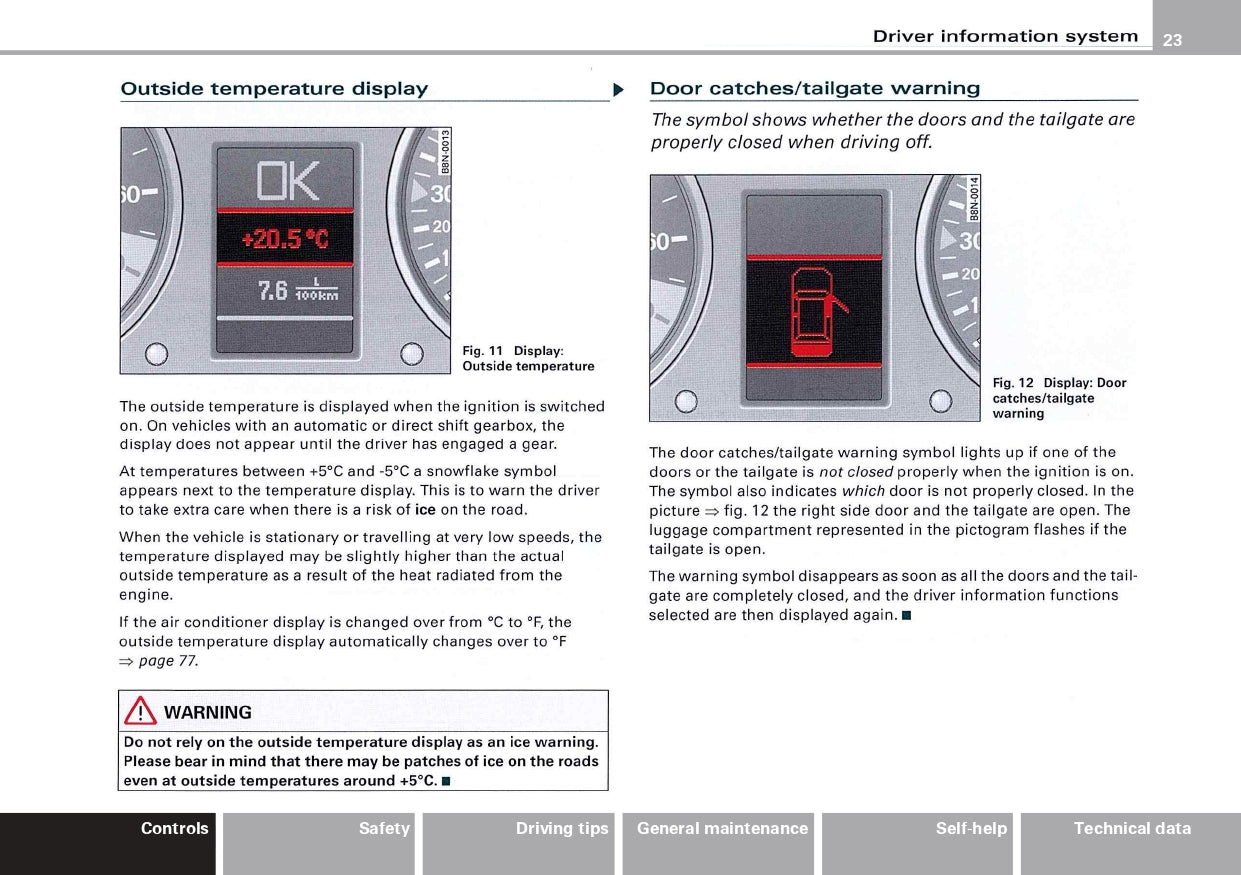 2004 Audi TT/TT Coupé Owner's Manual | English