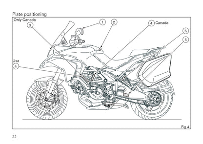 2014 Ducati Multistrada 1200S Touring  Owner's Manual | English