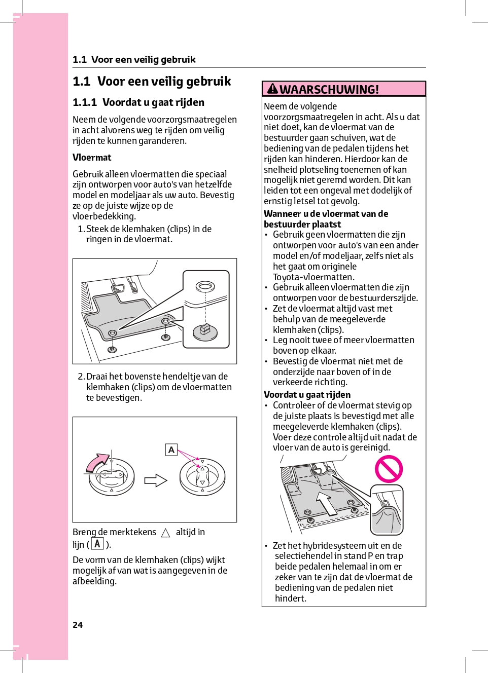 2024 Toyota C-HR Plug-in-Hybrid Owner's Manual | Dutch