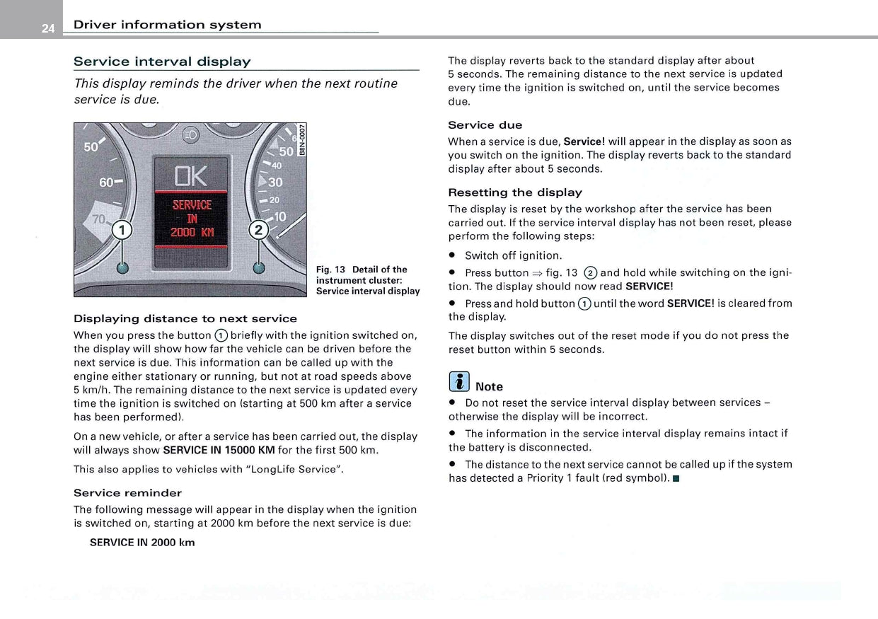 2004 Audi TT/TT Coupé Owner's Manual | English