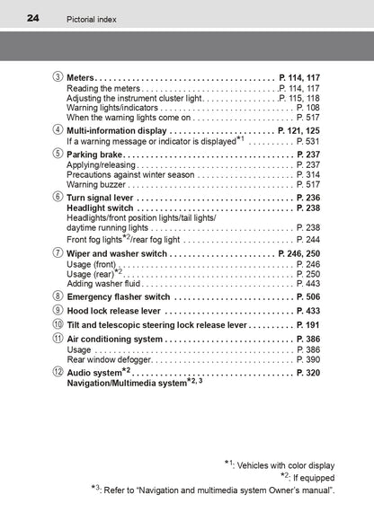 2017-2020 Toyota Yaris Owner's Manual | English