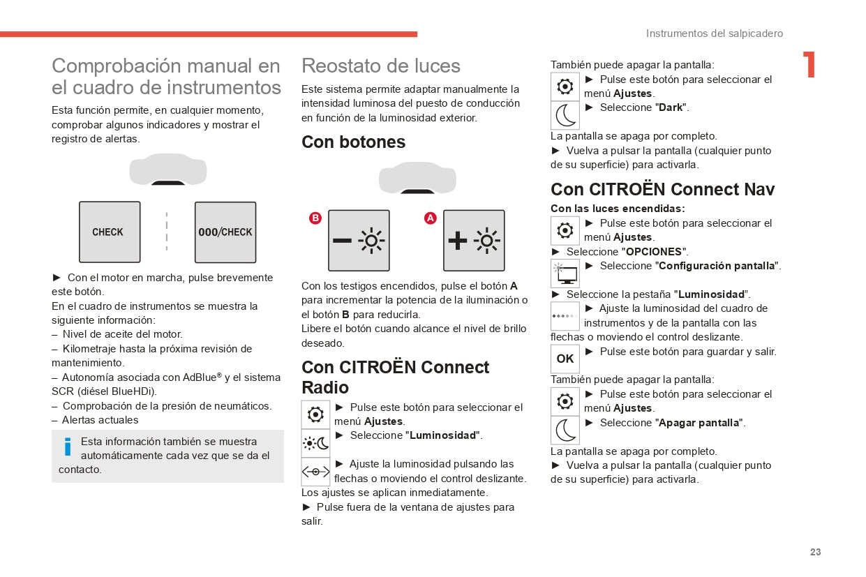 2022-2024 Citroën C5 Aircross Gebruikershandleiding | Spaans