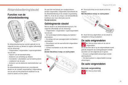 2022-2024 Citroën C3 Owner's Manual | Dutch