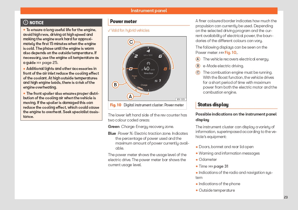 2023-2024 Seat Leon/Leon Sportstourer Owner's Manual | English