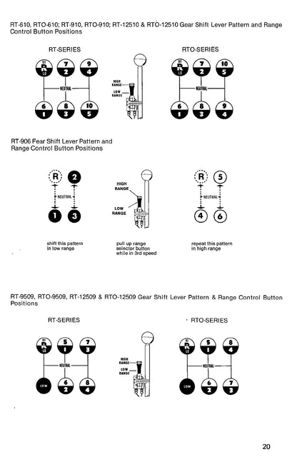 1977 Peterbilt 282/289/300/348/352/352H/353/359/387 Owner's Manual | English