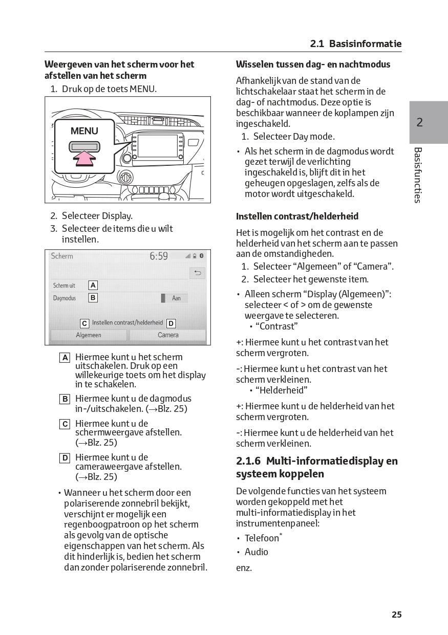 2023 Toyota Hilux Infotainment Manual | Dutch