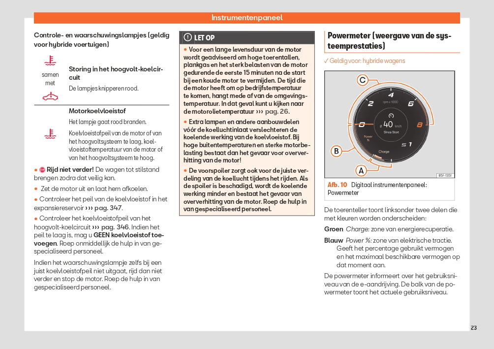 2023-2024 Seat Leon/Leon Sportstourer Owner's Manual | Dutch