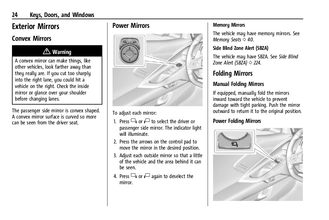 2023 Chevrolet Corvette Owner's Manual | English