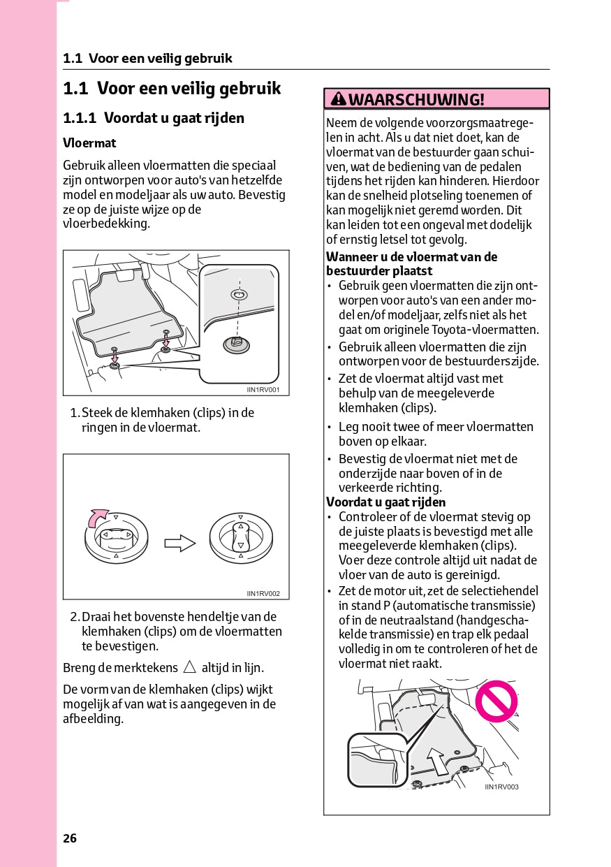 2024 Toyota Hilux Owner's Manual | Dutch