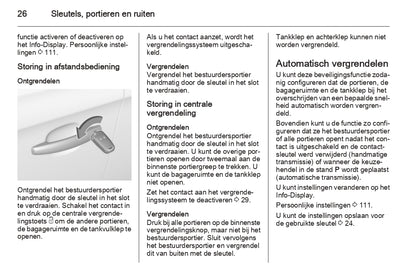 2015 Opel Corsa Gebruikershandleiding | Nederlands