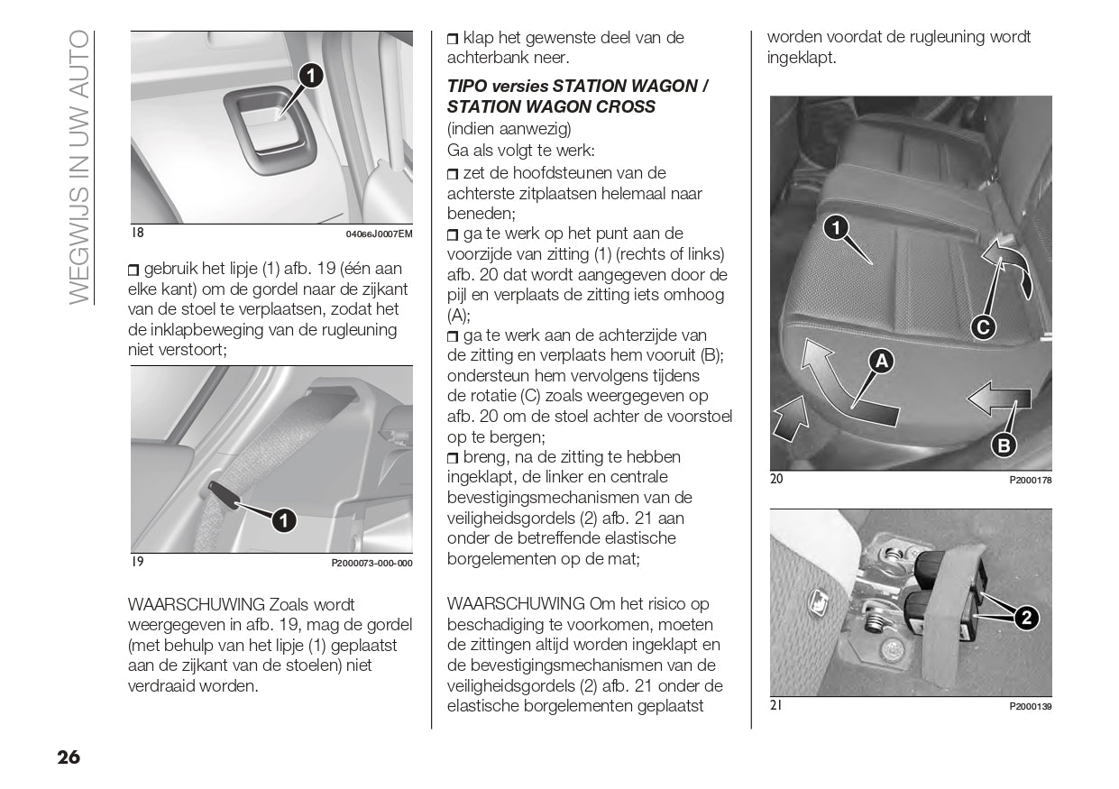 2022-2023 Fiat Tipo Gebruikershandleiding | Nederlands