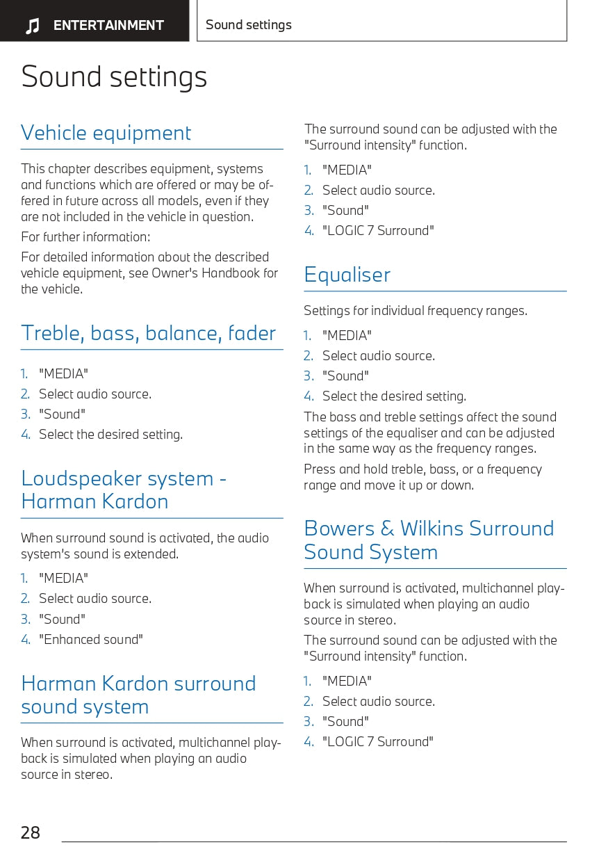 2023 BMW X1 Infotainment Manual | English