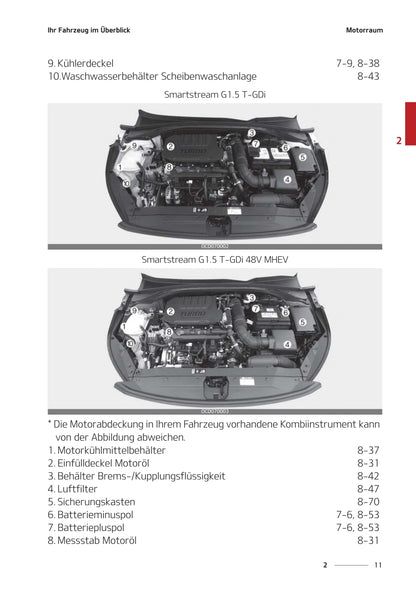 2021-2022 Kia Ceed Owner's Manual | German