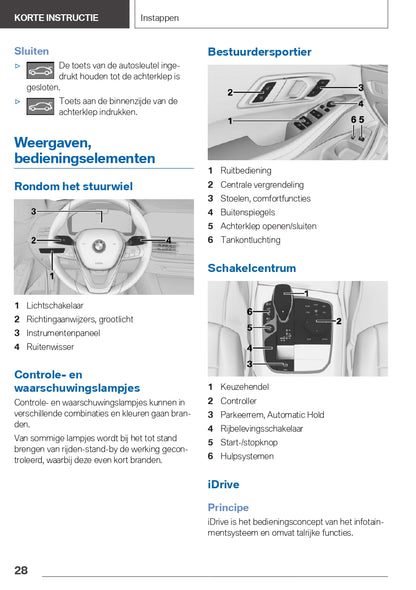 2022 BMW 3 Series Touring Plug In Hybrid Owner's Manual | Dutch