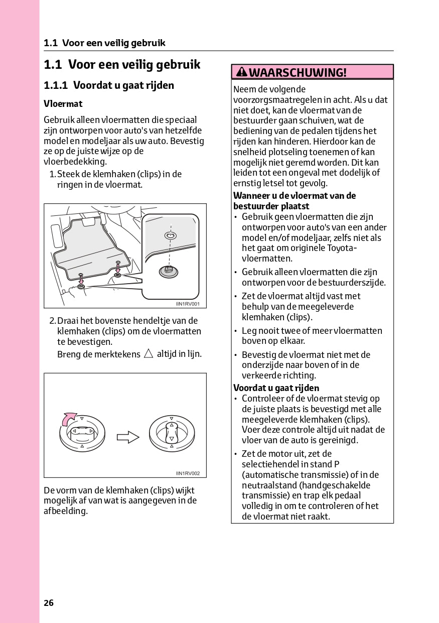 2023 Toyota Hilux Owner's Manual | Dutch