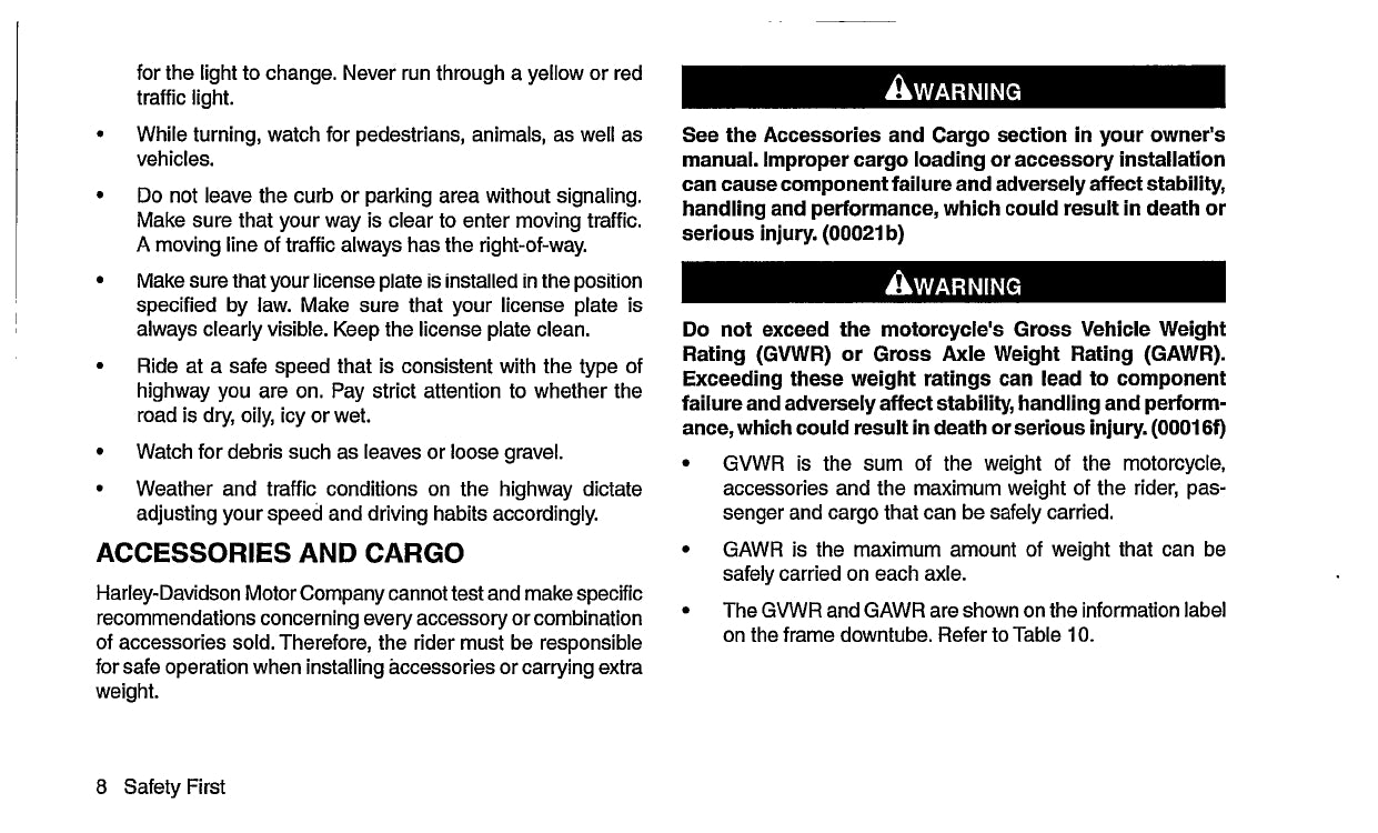 2017 Harley-Davidson Trike Owner's Manual | English