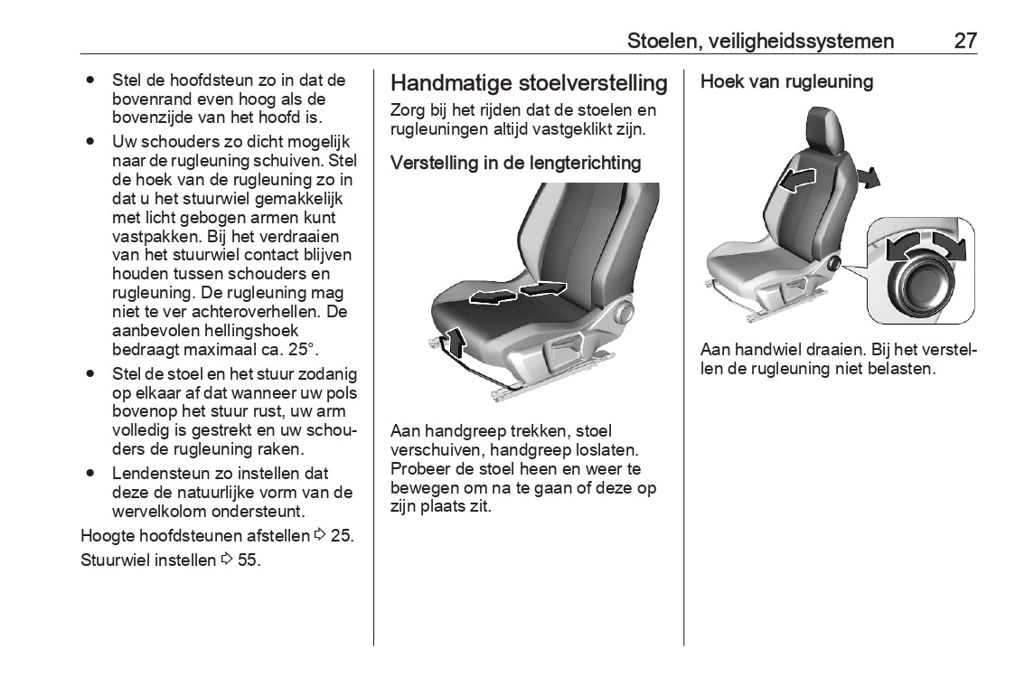 2023-2024 Opel Corsa/Corsa-e Bedienungsanleitung | Niederländisch