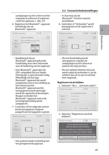 2023 Toyota Hilux Infotainment Manual | Dutch