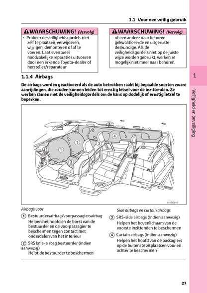 2022-2023 Toyota Land Cruiser Owner's Manual | Dutch