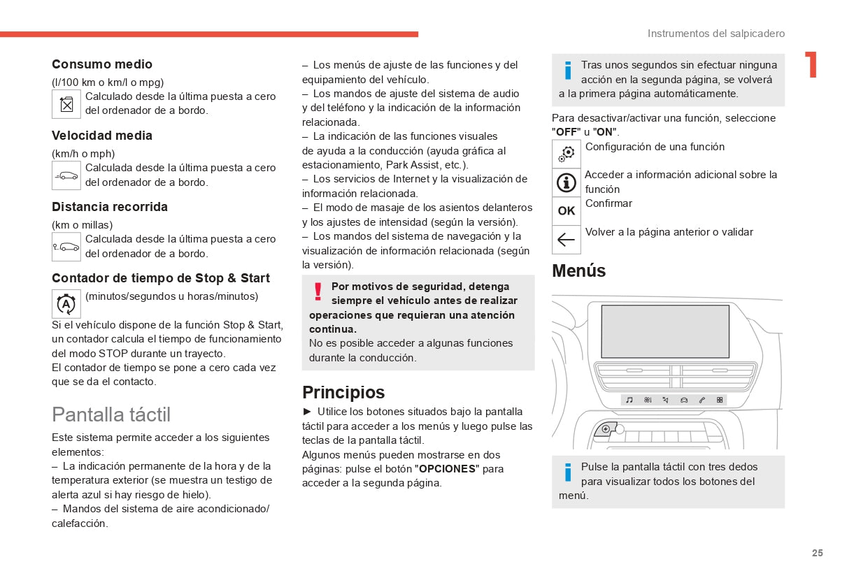 2022-2024 Citroën C5 Aircross Gebruikershandleiding | Spaans