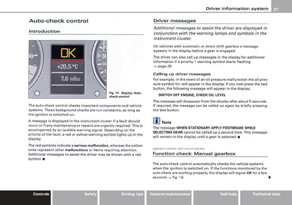 2005 Audi TT/TT Coupé Owner's Manual | English