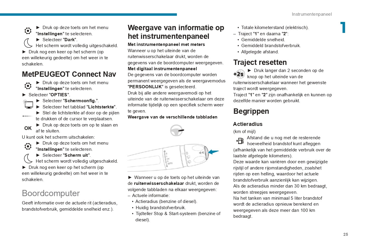 2019-2020 Peugeot 208/e-208 Gebruikershandleiding | Nederlands