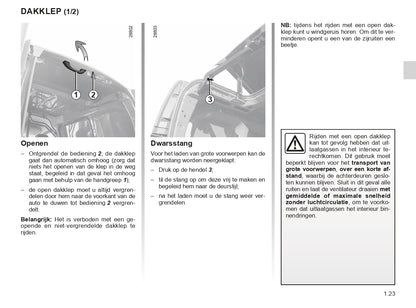 2018-2020 Renault Kangoo Owner's Manual | Dutch