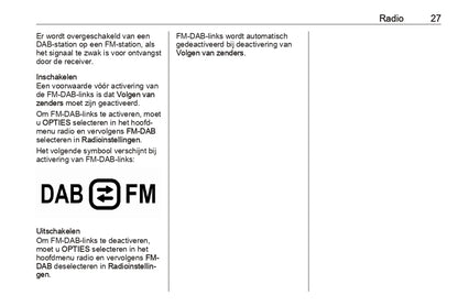 2020-2023 Opel Vivaro Infotainment Manual | Dutch