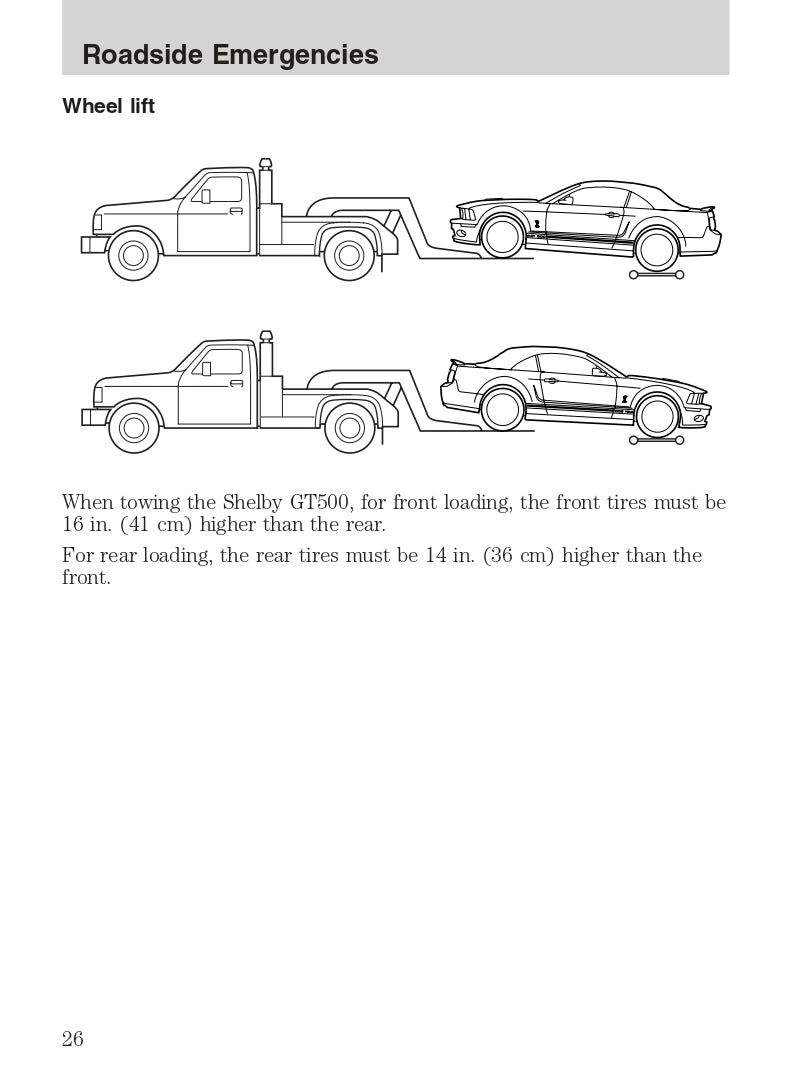 2007 Ford Shelby GT500 Owner's Manual | English