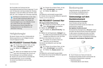 2020-2023 Peugeot 2008/e-2008 Owner's Manual | German