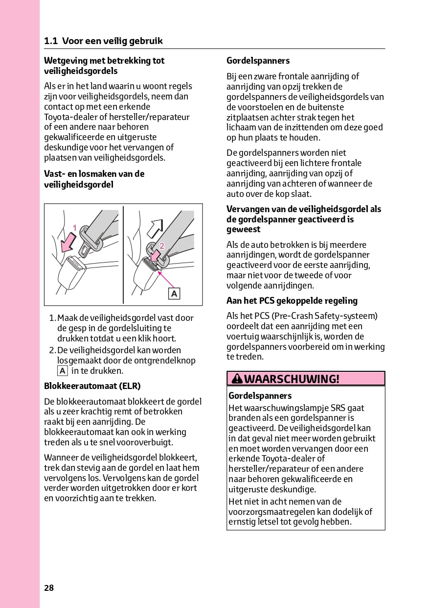 2024 Toyota Aygo X Owner's Manual | Dutch