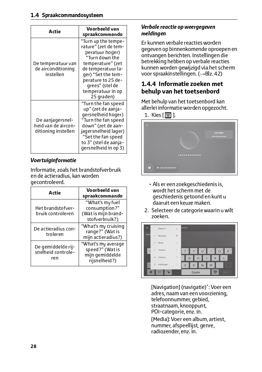 2023 Toyota RAV4 Infotainment Manual | Dutch