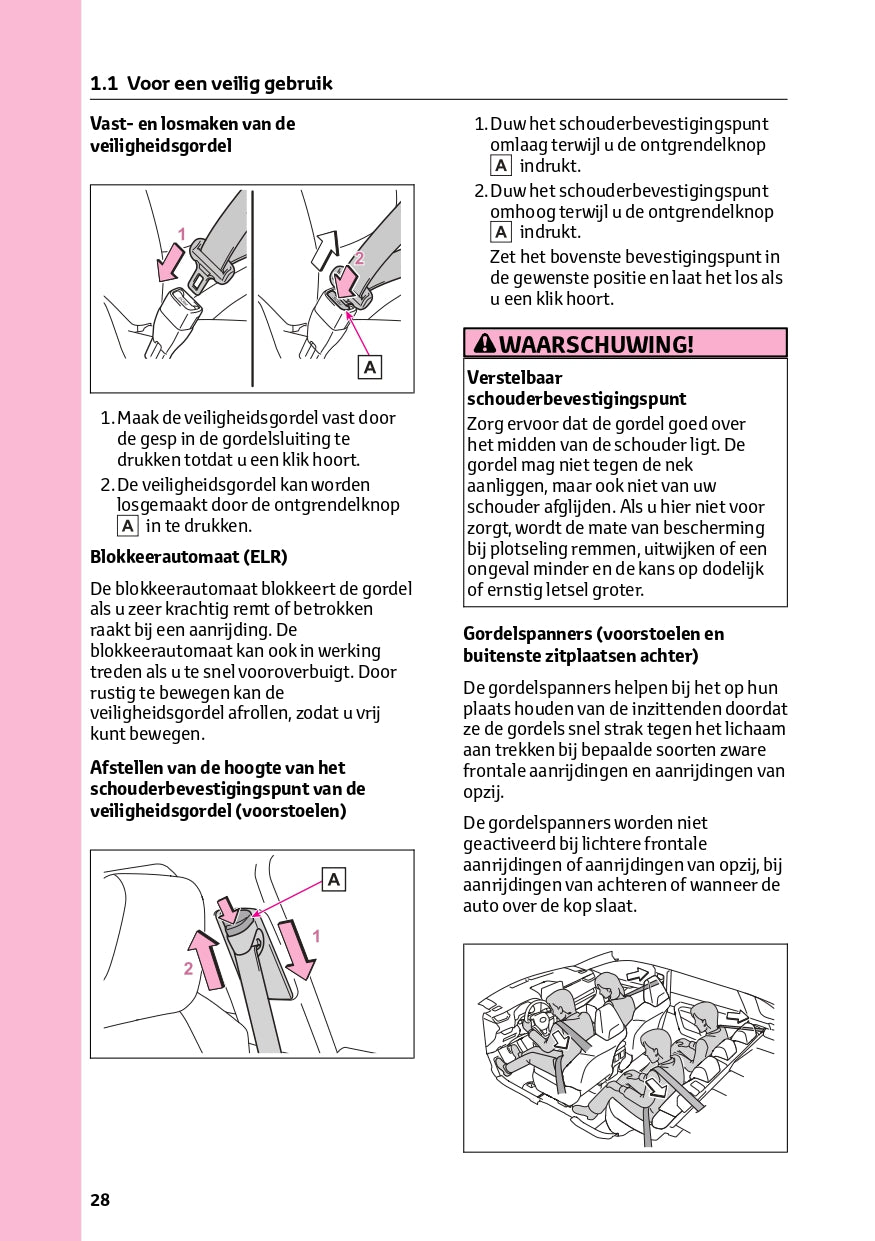 2023-2024 Toyota RAV4 Hybrid Owner's Manual | Dutch