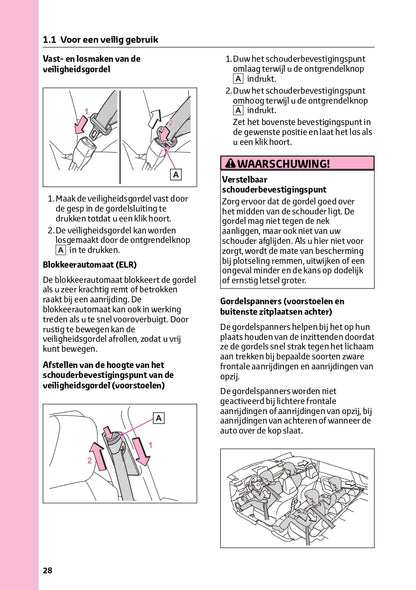 2023-2024 Toyota RAV4 Hybrid Owner's Manual | Dutch