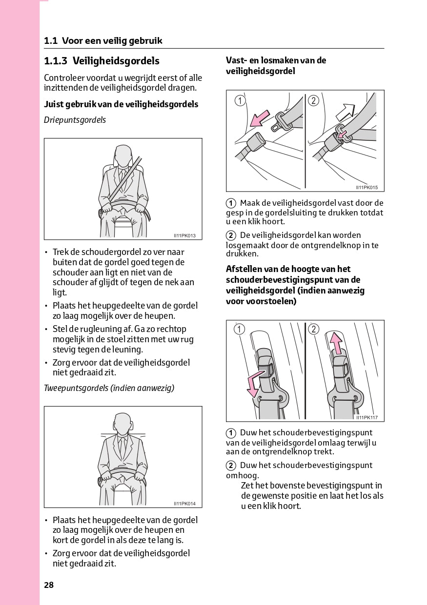 2024 Toyota Hilux Owner's Manual | Dutch