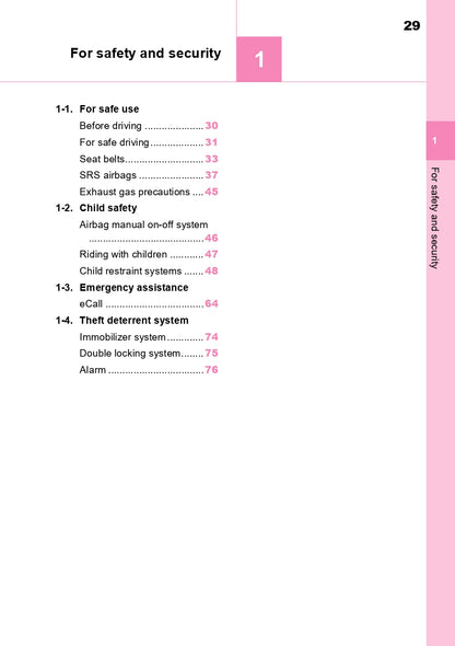 2023-2024 Toyota Prius Owner's Manual | English