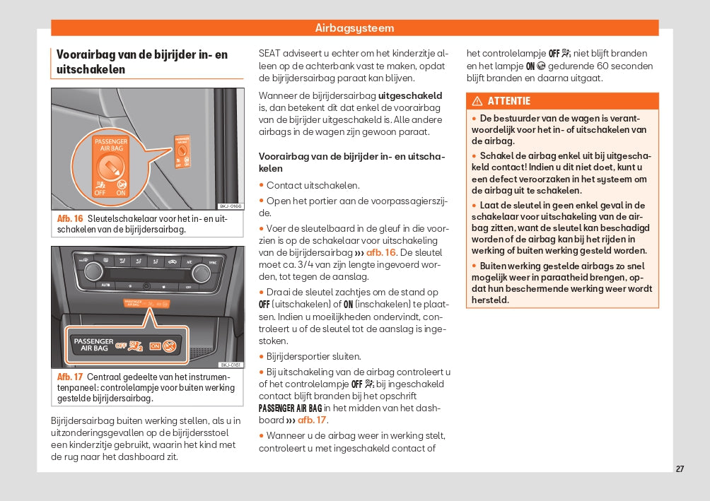 2022 Seat Arona Owner's Manual | Dutch